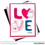 PRETTY PINK POSH: Love Word Shaker | Die