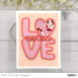 PRETTY PINK POSH: Love Word Shaker | Die