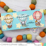 MAMA ELEPHANT:  Hot Air Balloon | Stamp and Creative Cuts Bundle (S)