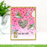 LAWN FAWN: Magic Heart Messages | Stamp