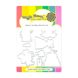 WAFFLE FLOWER: Magical Birthday | Combo Stamp & Die