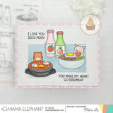 MAMA ELEPHANT: Bibimbap | Stamp and Creative Cuts Bundle