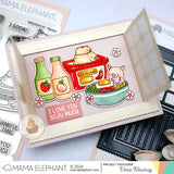 MAMA ELEPHANT: Bibimbap | Stamp and Creative Cuts Bundle