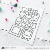 MAMA ELEPHANT: Painting Piggies | Stamp and Creative Cuts Bundle