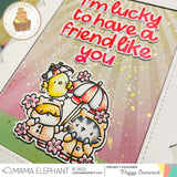 MAMA ELEPHANT: Lucky Friend | Stamp and Creative Cuts Bundle