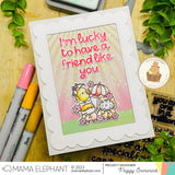 MAMA ELEPHANT: Lucky Friend | Stamp