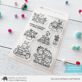 MAMA ELEPHANT: Deliver Spring Happiness | Stamp and Creative Cuts Bundle