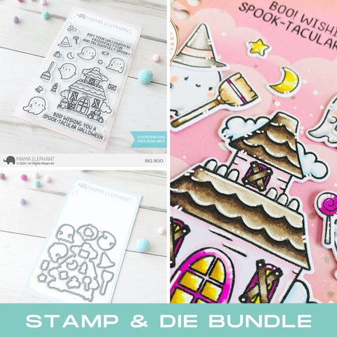 MAMA ELEPHANT: Big Boo | Stamp and Creative Cuts Bundle