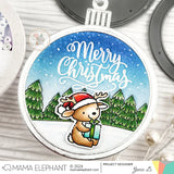 MAMA ELEPHANT: Serenity Ornament| Creative Cuts