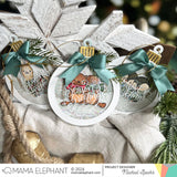 MAMA ELEPHANT: Serenity Ornament| Creative Cuts