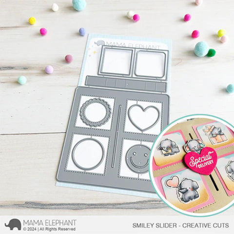 MAMA ELEPHANT: Smiley Slider | Creative Cuts