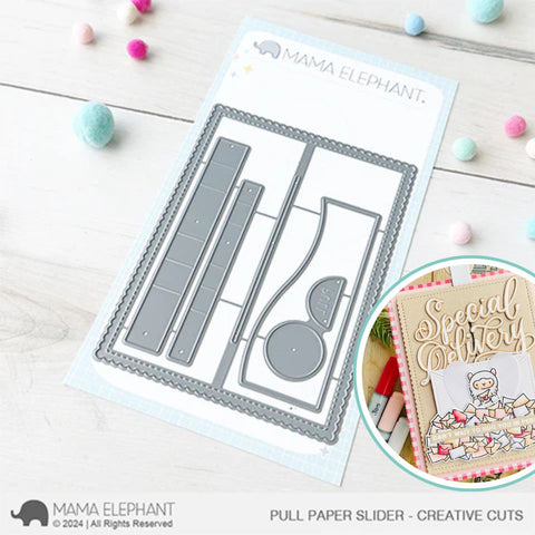 MAMA ELEPHANT: Pull Paper Slider | Creative Cuts