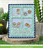 LAWN FAWN: Mice on Ice | Stamp, Coloring Stencil & Die Bundle