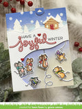 LAWN FAWN: Mice on Ice | Stamp, Coloring Stencil & Die Bundle