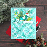 SPELLBINDERS:  Christmas Die & Glimmer Sentiments | Hot Foil & Die