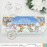 MAMA ELEPHANT: Build a Snowman | Stamp and Creative Cuts Bundle