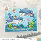 MAMA ELEPHANT: Me and My Whale | Stamp and Creative Cuts Bundle