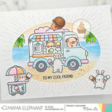 MAMA ELEPHANT: Little Agenda Ice Cream | Stamp and Creative Cuts Bundle