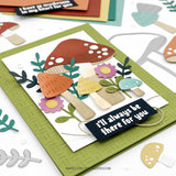 CONCORD & 9 th :  Mushroom Medley | Stamp and Die Bundle