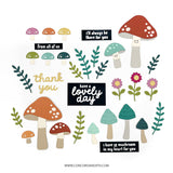 CONCORD & 9 th :  Mushroom Medley | Stamp and Die Bundle