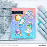 PRETTY PINK POSH:  Outer Space | Stamp