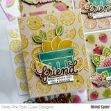 PRETTY PINK POSH:  Citrus | Layered Stencil 3 PK