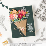 CONCORD & 9 th : Paper Bouquet | Stamp