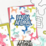 CONCORD & 9 th :  Party Animal | Stamp, Die & Stencil Bundle