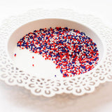 PRETTY PINK POSH:  Shaker Beads | Patriotic