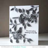 PINKFRESH STUDIO: Songbirds on Branches | Hot Foil Plate