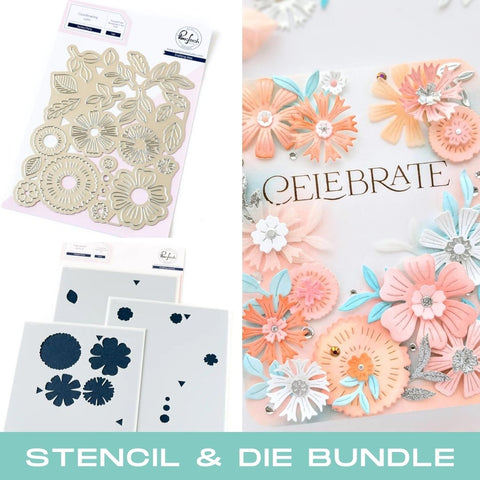 PINKFRESH STUDIO:  Garden Party | Stencil & Die Bundle