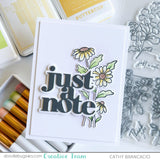 PINKFRESH STUDIO: Beautiful Blooms | Layered Stencils