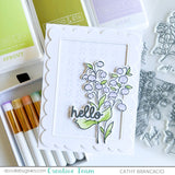 PINKFRESH STUDIO: Beautiful Blooms | Layered Stencils