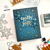 PINKFRESH STUDIO: Holly Jolly | Hot Foil Plate & Die