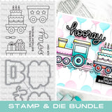 PRETTY PINK POSH:  Birthday Train | Stamp & Die Bundle