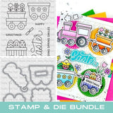 PRETTY PINK POSH:  Easter Train | Stamp & Die Bundle