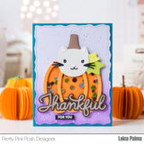 PRETTY PINK POSH: Thankful Script | Hot Foil Plate