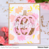 PRETTY PINK POSH: Pumpkin Shaker | Die