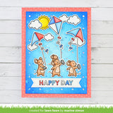 LAWN FAWN: Whoosh, Kites | Stamp & Lawn Cuts Die Bundle