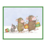 SPELLBINDERS:  House Mouse | Drummer Mice | Stamp