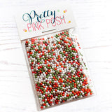 PRETTY PINK POSH:  Shaker Beads | Rustic Christmas