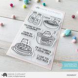 MAMA ELEPHANT: Bibimbap | Stamp and Creative Cuts Bundle