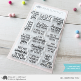 MAMA ELEPHANT: Celebrating You | Stamp and Creative Cuts Bundle