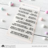 MAMA ELEPHANT:  Deliver Lots Of Cheer | Stamp