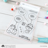 MAMA ELEPHANT: It's Poppin | Stamp