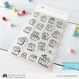 MAMA ELEPHANT: Little Cow Agenda | Stamp and Creative Cuts Bundle