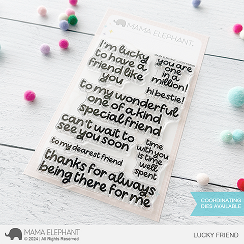 MAMA ELEPHANT: Lucky Friend | Stamp