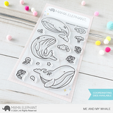 MAMA ELEPHANT: Me and My Whale | Stamp