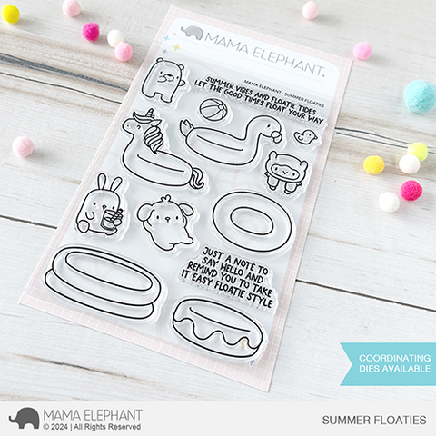 MAMA ELEPHANT: Summer Floaties | Stamp