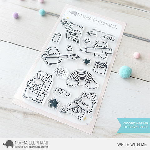 MAMA ELEPHANT: Write With Me | Stamp